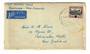 COOK ISLANDS 1944 First Airmail Cover Rarotonga to New Zealand - 30112 - PostalHist