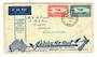 NEW ZEALAND 1935 Cover DUNEDIN NORTH 11/5/35 addressed to Adelaide. The mail was abandoned due to overloading. The cover reached