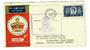 GREAT BRITAIN 1953 Coronation Flight London to Honiara. - 30127 - PostalHist