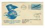 USA 1945 American Airlines System. First Commercial Land Plane Flight Overseas from New York to London.