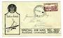 NEW ZEALAND 1933 Special Airmail Auckland to Invercargill sent from Auckland to Rotorua. - 30141 - PostalHist