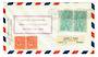 USA 1958 Cover with cachet for the Official Dedication of the Gary Municipal Airport. Signed.