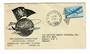 USA 1945 American Airlines First Flight Washington to London.