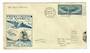 USA 1939 First Flight FAM 18 Trans-Atlantic Air Mail Service to Marseille.