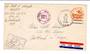 USA 1944 Censored air letter to Oregon. US Army Postal Service.