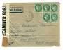 FRANCE 1940 Letter to New York. Reseal Label