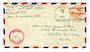 USA 1943 Airmail Letter postmark US Navy. Passed by Naval Censor.