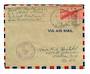 USA 1943 Airmail Letter. Postmark US Navy. Passed by Naval Censor.