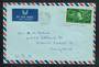 GREAT BRITAIN 1962 Airmail to USA with 1/3 rate British Empire and Commonwealth Games. Slogan cancel Bexhill on Sea 8/3/62. - 30