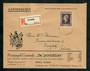 NETHERLANDS 1947 Registered Letter from Tilburg Holland to Burgdorf Switzerland (backstamp). Top condition. - 30374 - PostalHist