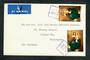 GREAT BRITAIN 1960 Cover to New Zealand with 1960 commemoratives. Unusual cancellation. Purple cachet 635. - 30387 - PostalHist