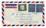 WEST GERMANY 1960 Airmail Letter to New Zealand. - 30427 - Postmark