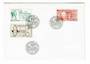 SWEDEN 1974 Anniversaries. Set of 3 on first day cover. - 30472 - FDC