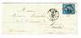 FRANCE 1860Letter from St Omer to Ardres en Galasis. - 30491 - PostalHist