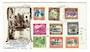 SAMOA 1935 Pictorials. Set of 9 on first day cover. - 30516 - FDC