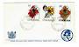 COOK ISLANDS 1971South Pacific Games. Non-surcharged. Set of 3 on first day cover. - 30531 - FDC