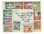 PITCAIRN ISLANDS 1957 Definitives. Set of 11 as initially issued on first day cover. . - 30536 - PostalHist