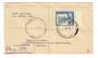 FIJI 1950 Geo 6th Definitive 1/6 on first day cover 1/8/50. - 30563 - FDC