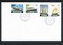 IRELAND 1999 Ships. Set of 4 on cover. - 30618 - VFU