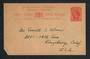 TRINIDAD & TOBAGO 1938 Postcard to USA. No postmark on the front but backstamped in the States. - 30637 - PostalHist