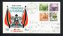 TRINIDAD & TOBAGO 1957 5th Anniversary of Independence. Set of 4 on first day cover. - 30646 - FDC