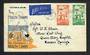 NEW ZEALAND 1941 Health on first day cover produced by the Health Federation. Orange and Blue. - 30697 - FDC