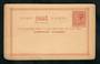 NEW ZEALAND 1873 Victoria 1st Lettercard 1d Brown. Unused. Slight tera. - 30760 - PostalStaty
