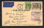 NEW ZEALAND 1934 Sydney to New Plymouth thence to Wellington. - 30841 - PostalHist