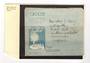 INDIA1945 Christmas Aerogramme from the IAFF. Unique. Painting of the