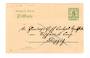 BAVERIA Letter card. Identification in pencil as H& G 66 No watermark 1903-1907. Appears to have contained a commercial message.
