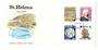 ST HELENA 1986 Appearance of Halley's Comet. Set of 4 on first day cover. - 30967 - FDC