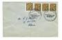 NEW ZEALAND 1964 50th Anniversary of the First Timaru to Christchurch Flight Special Postmark on cover. Crease. - 31056 - Postal