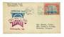 USA 1928 10th Anniversary of Armistace Day. Special cachet on flight cover.