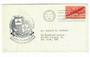 USA 1958 Pole Station Antarctica postmark tieing stamp to cover to USA with cachet.