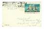 USA 1979 Postcard (Postal Stationary) to England with US Coast Guard Eagle printed stamp.