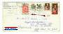 USA 1967 Letter to New Zealand. Returned for Additional Postage 76c, but the additional does not seem to have been added. Christ
