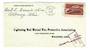 USA 1958 Letter to Wooster. Missent to Gloucester. - 31151 - PostalHist