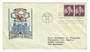 USA 1945 Cover to New Zealand. Interesting Cachet on the reverse NO CONTENTS.