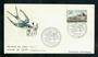 FRANCE 1970 Royal Salt Springs on first day cover. - 31264 - FDC