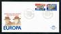 NETHERLANDS 1980 Europa. Set of 2 on first day cover. - 31298 - FDC