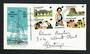 NEW ZEALAND 1974 New Zealand Day. Set of 5 on illustrated first day cover. - 31446 - FDC