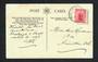 NEW ZEALAND Postmark Dunedin NASEBY. H Class cancel on coloured postcard of Neath Abbey with coat of arms of Wales. - 31447 - Po