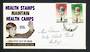 NEW ZEALAND 1973 Health. Set of 2 on illustrated first day cover. - 31477 - FDC