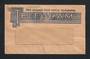 NEW ZEALAND POST OFFICE TELEGRAM envelope postmarked 28/8/48. Cachet in turquoise