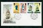 PITCAIRN ISLANDS 1976 Bicentenary of the American Revolution. Set of 4 on first day cover. - 31622 - FDC