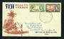 FIJI 1954 Health. Set of 2 on first day cover. - 31623 - FDC