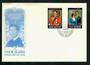 COOK ISLANDS 1981 Royal Wedding of Prince Charles and Lady Diana Spencer. Set of 2 on first day cover. - 31624 - FDC