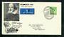 GREAT BRITAIN 1965 United Nations. Set of 2 on first day cover to New Zealand. - 31754 - FDC