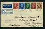 GREAT BRITAIN 1950 Registered Airmail Letter to Australia. - 31774 - PostalHist