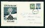SCOTLAND 1967 Definitives. Set of 2 on first day cover. - 31790 - FDC